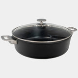 Swiss Diamond CHD Nonstick Braiser with Glass Lid, 7.2 qt
