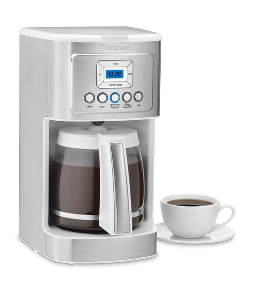 Cuisinart 14-Cup PerfecTemp Programmable Coffeemaker, White