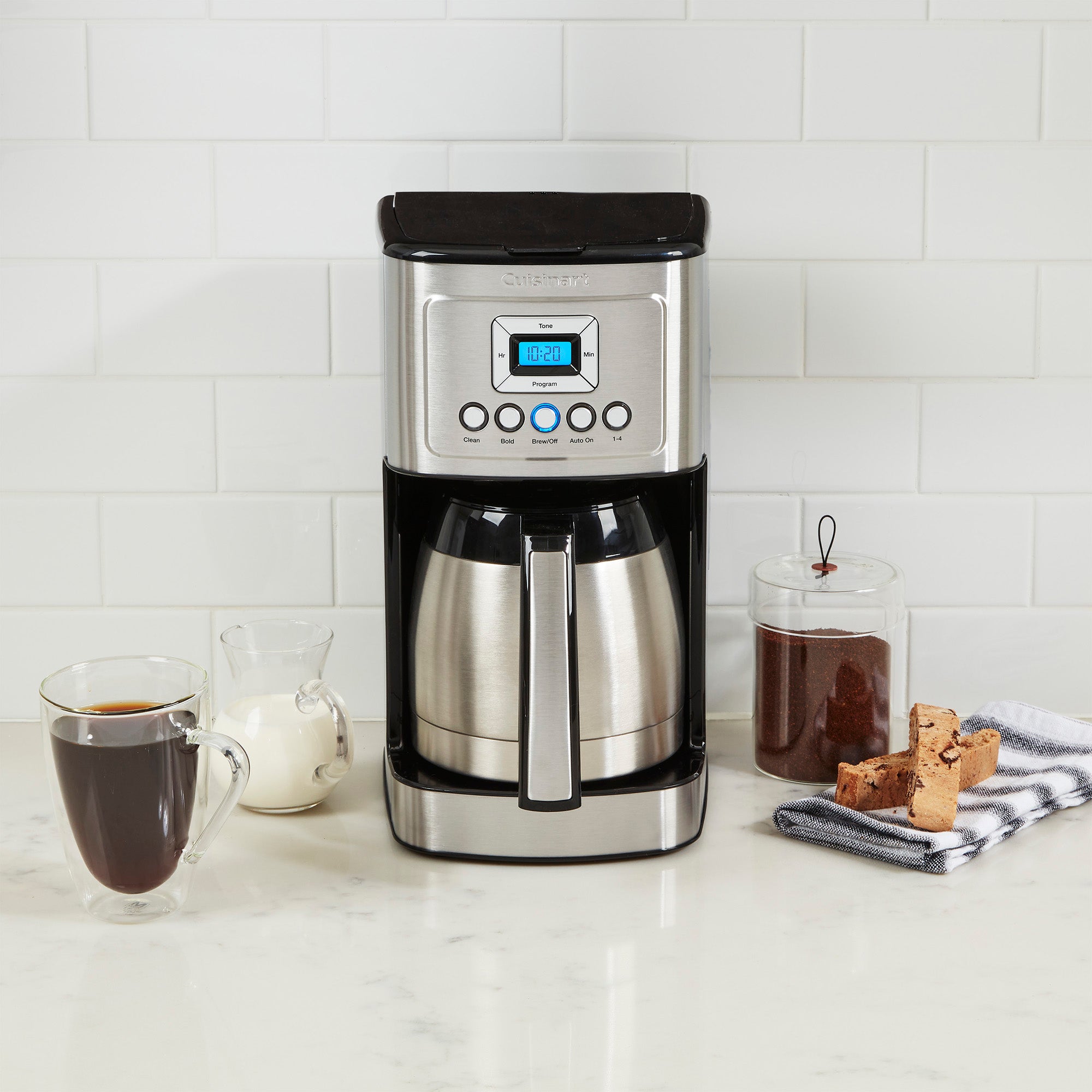 Cuisinart 12-Cup PerfecTemp Programmable Coffeemaker with Thermal Carafe