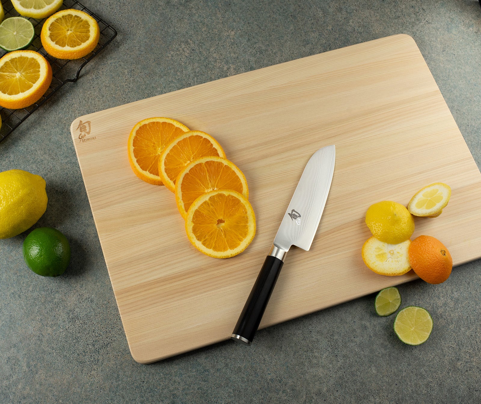 Shun Classic 5 1/2-Inch Santoku Knife