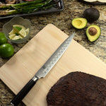 Shun Classic 2-Piece Carving Set, 9" Hollow-Ground Slicing Knife & Carving Fork in Gift Box