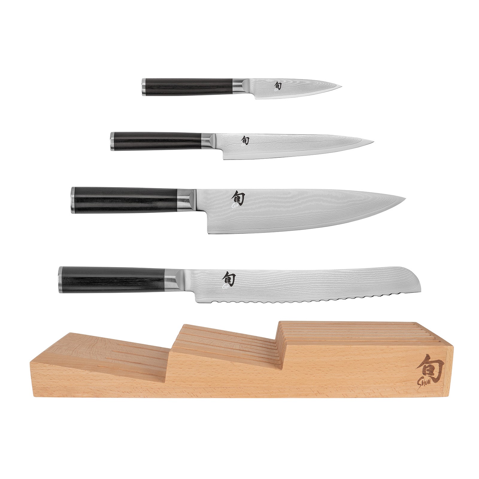 Shun Classic 5-Piece In-Drawer Knife Set