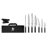 Shun Classic 8-Piece Student Knife Set with Knife Roll