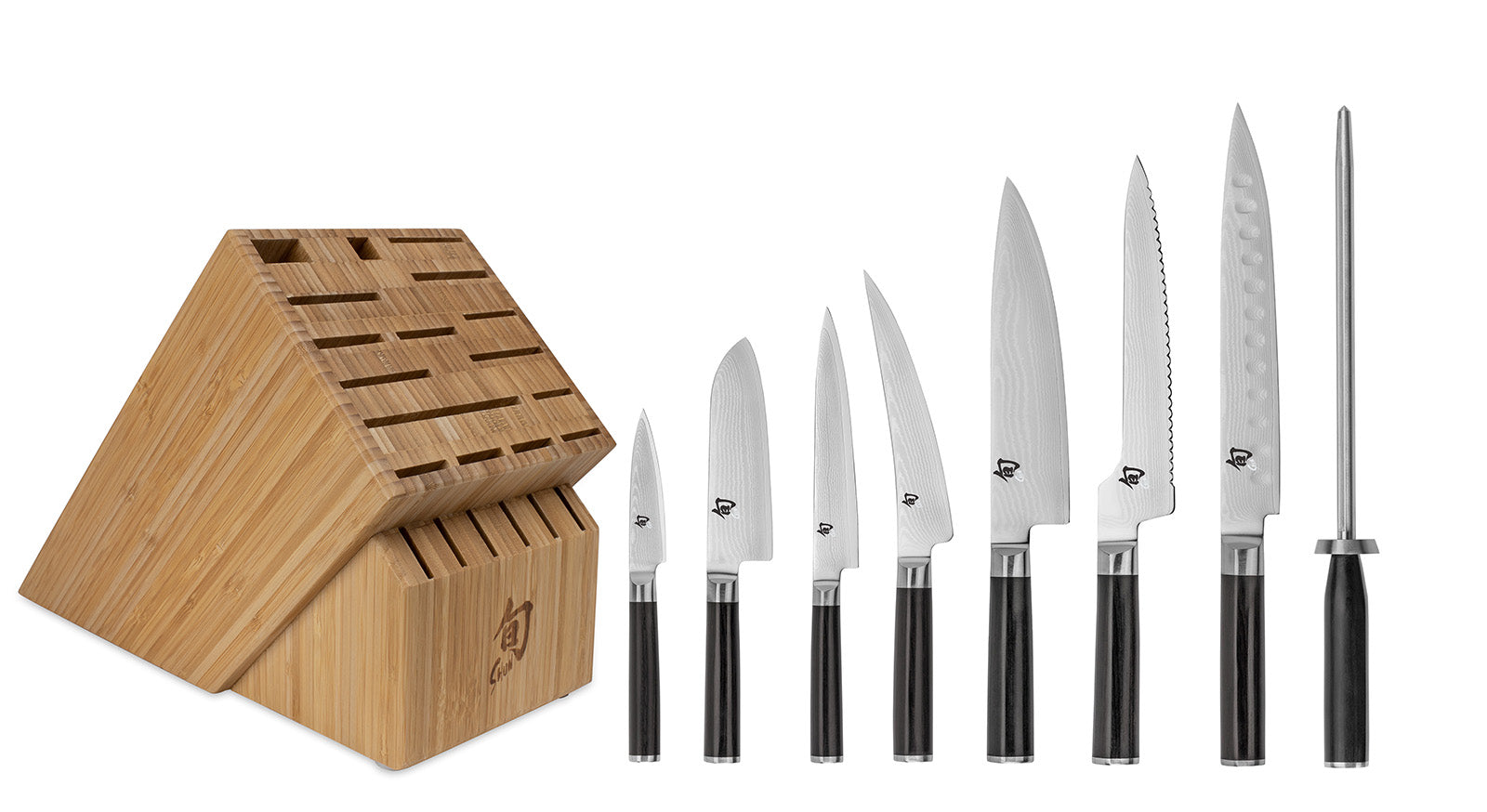 Shun Classic 9 Piece Chef's Choice Block Set
