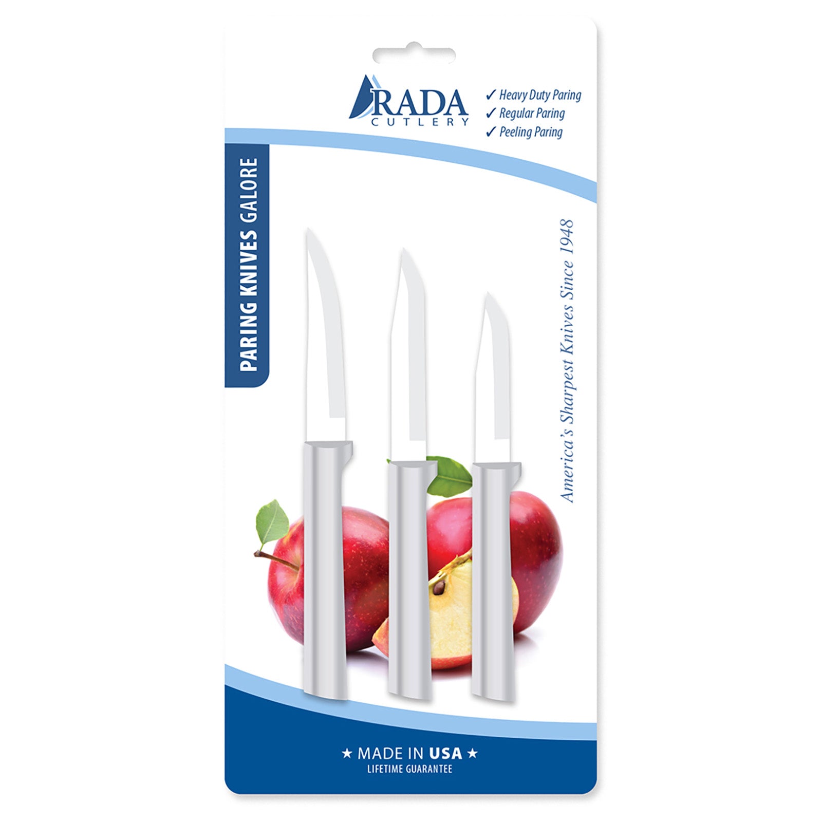 Rada Paring Knives Galore ProPak 3 Piece Knife Set