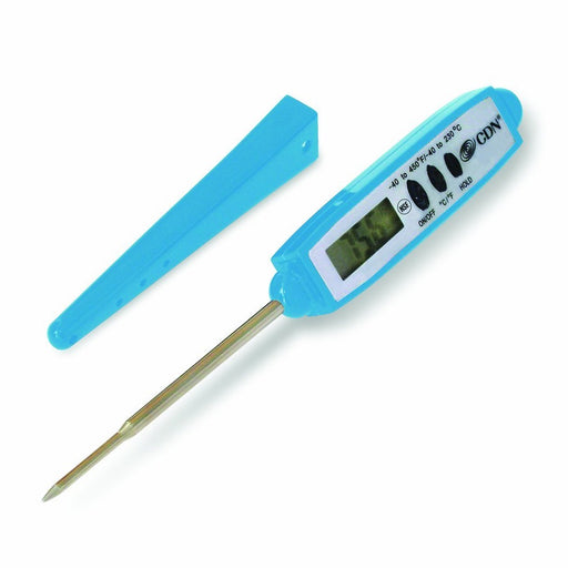 CDN ProAccurate Quick Read Waterproof Pocket Thermometer With Sheath, Blue