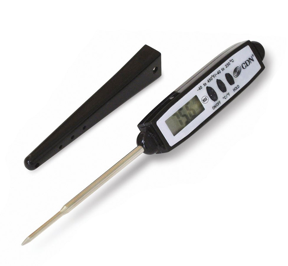 CDN ProAccurate Quick Read Waterproof Pocket Thermometer With Sheath