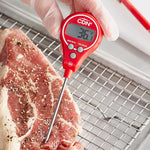 CDN Digital Lollipop Thermometer, 4 Second Response Time, 4.3-Inch Stem, Red