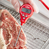 CDN Digital Lollipop Thermometer, 4 Second Response Time, 4.3-Inch Stem, Red