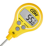 CDN Digital Lollipop Thermometer, 4 Second Response Time, 4.3-Inch Stem, Yellow