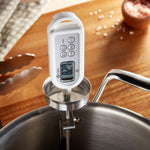 CDN ProAccurate Long Stem Digital Instant Read Thermometer, White