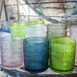 D&V By Fortessa Jupiter Iced Beverage Glass, 13 ounce, Set of 6, Fern