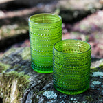 D&V By Fortessa Jupiter Iced Beverage Glass, 13 ounce, Set of 6, Fern