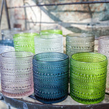 D&V By Fortessa Jupiter Iced Beverage Glass, 13 ounce, Set of 6, Pink