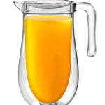 Prodyne Stay Cold Double Wall insulated Acrylic Pitcher, 64 ounce
