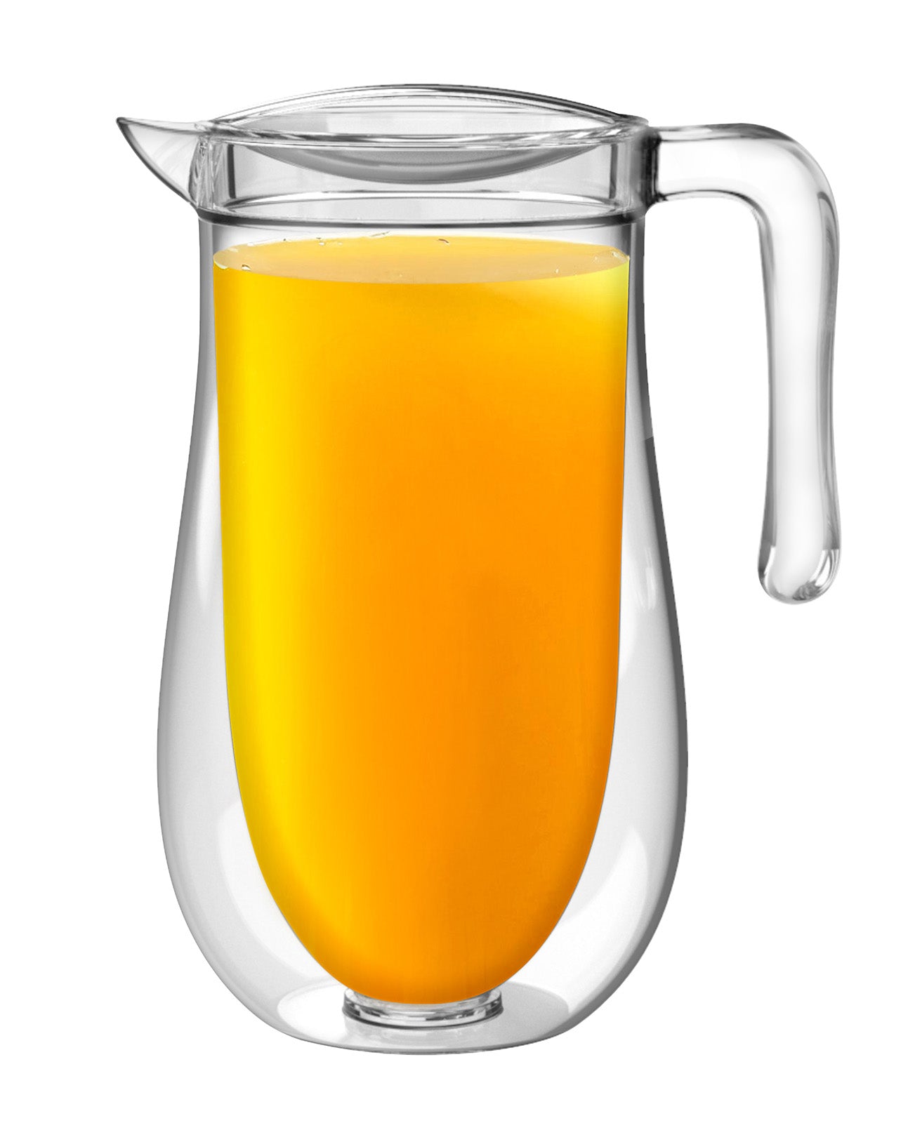 Prodyne Stay Cold Double Wall insulated Acrylic Pitcher, 64 ounce