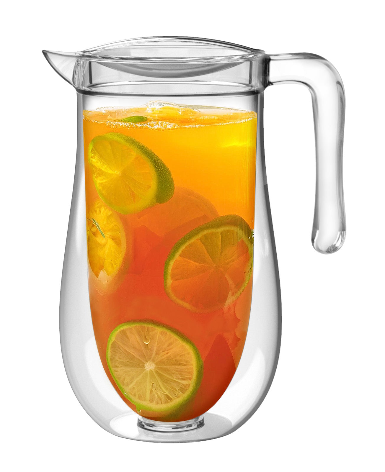 Prodyne Stay Cold Double Wall insulated Acrylic Pitcher, 64 ounce