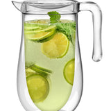 Prodyne Stay Cold Double Wall insulated Acrylic Pitcher, 64 ounce