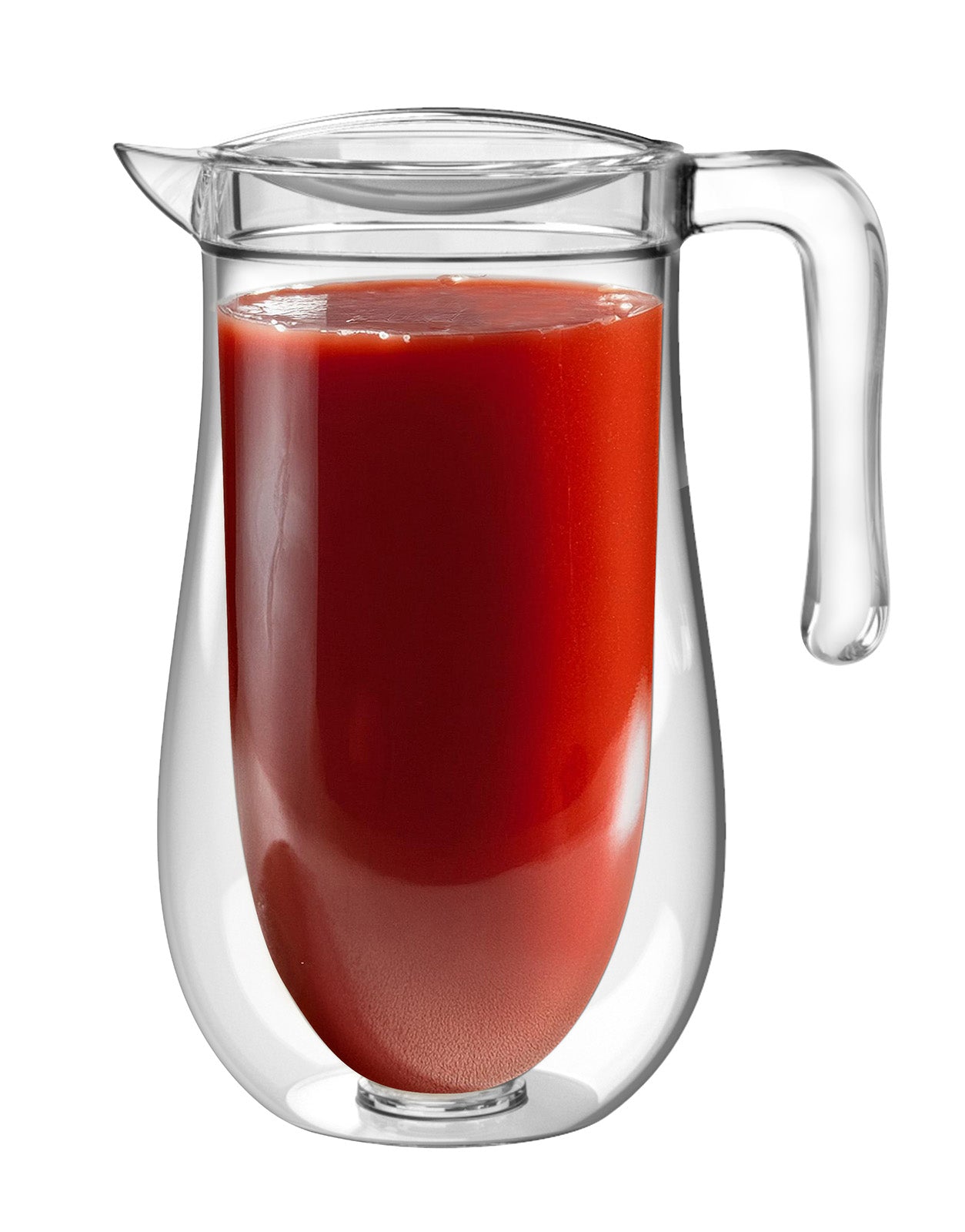 Prodyne Stay Cold Double Wall insulated Acrylic Pitcher, 64 ounce