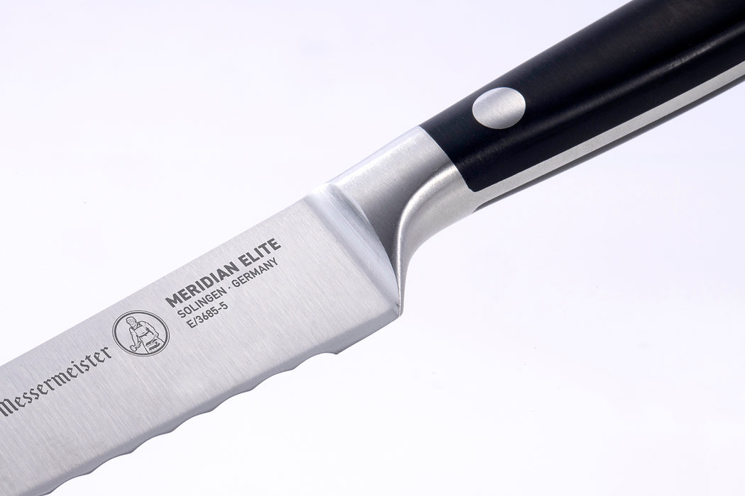 Messermeister Meridian Elite 5-Inch Scalloped Utility Knife
