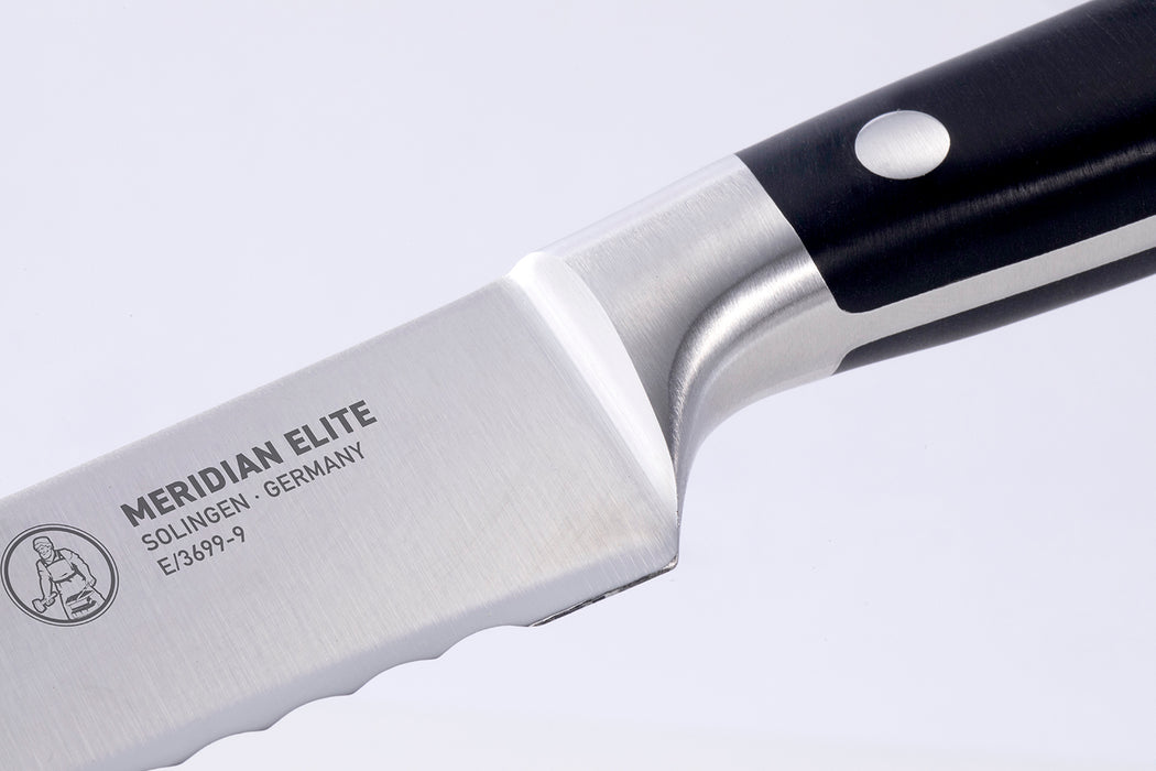 Messermeister Meridian Elite 9-Inch Scalloped Bread Knife