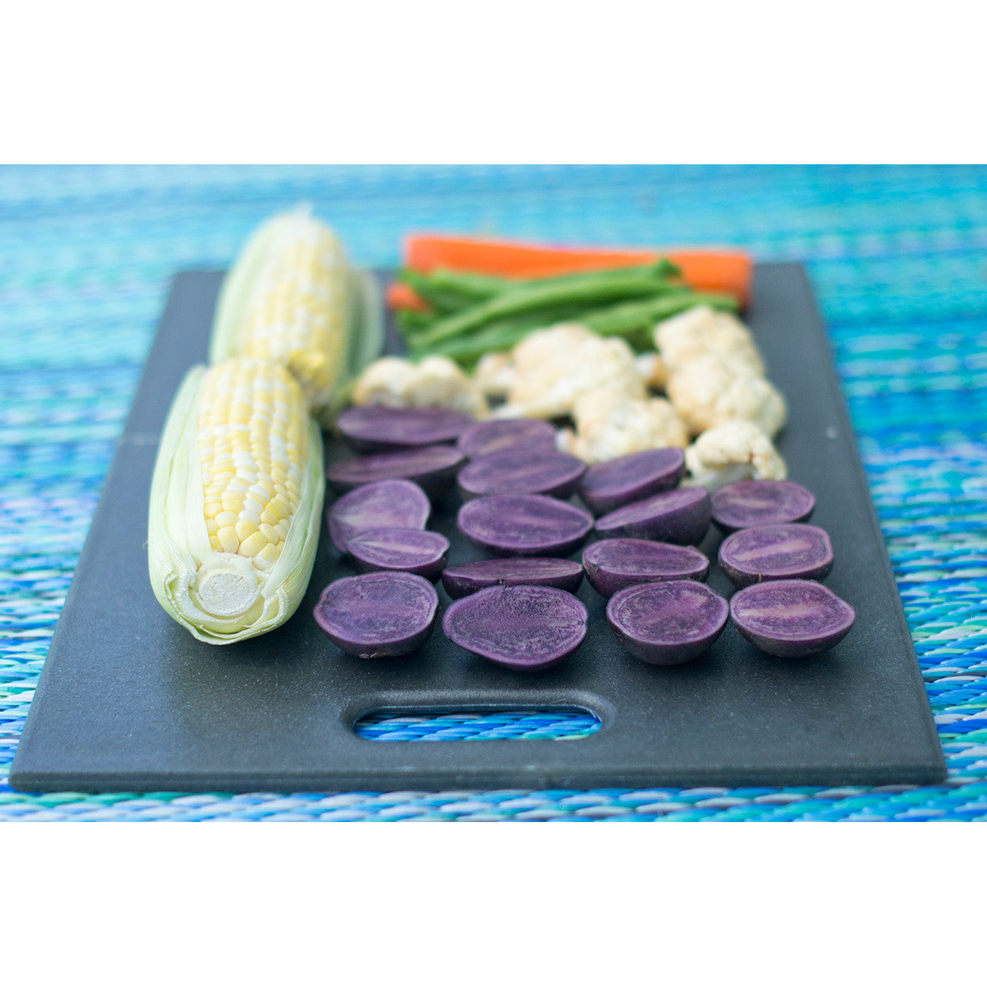 Architec Polyglass Recycled Cutting Board, 12" X 16", Black