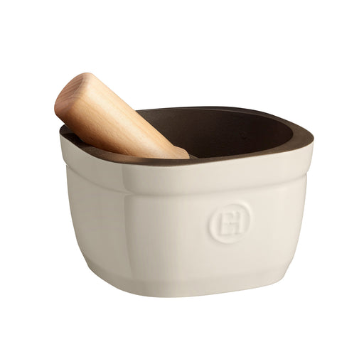 Emile Henry Mortar & Pestle, Clay
