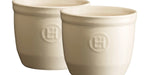 Emile Henry Made in France 6.75 oz Ramekin, Set of 2, 3.25" by 2.75", Clay