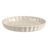 Emile Henry 11-Inch Deep Tart Dish, 2.1 Quart, Clay