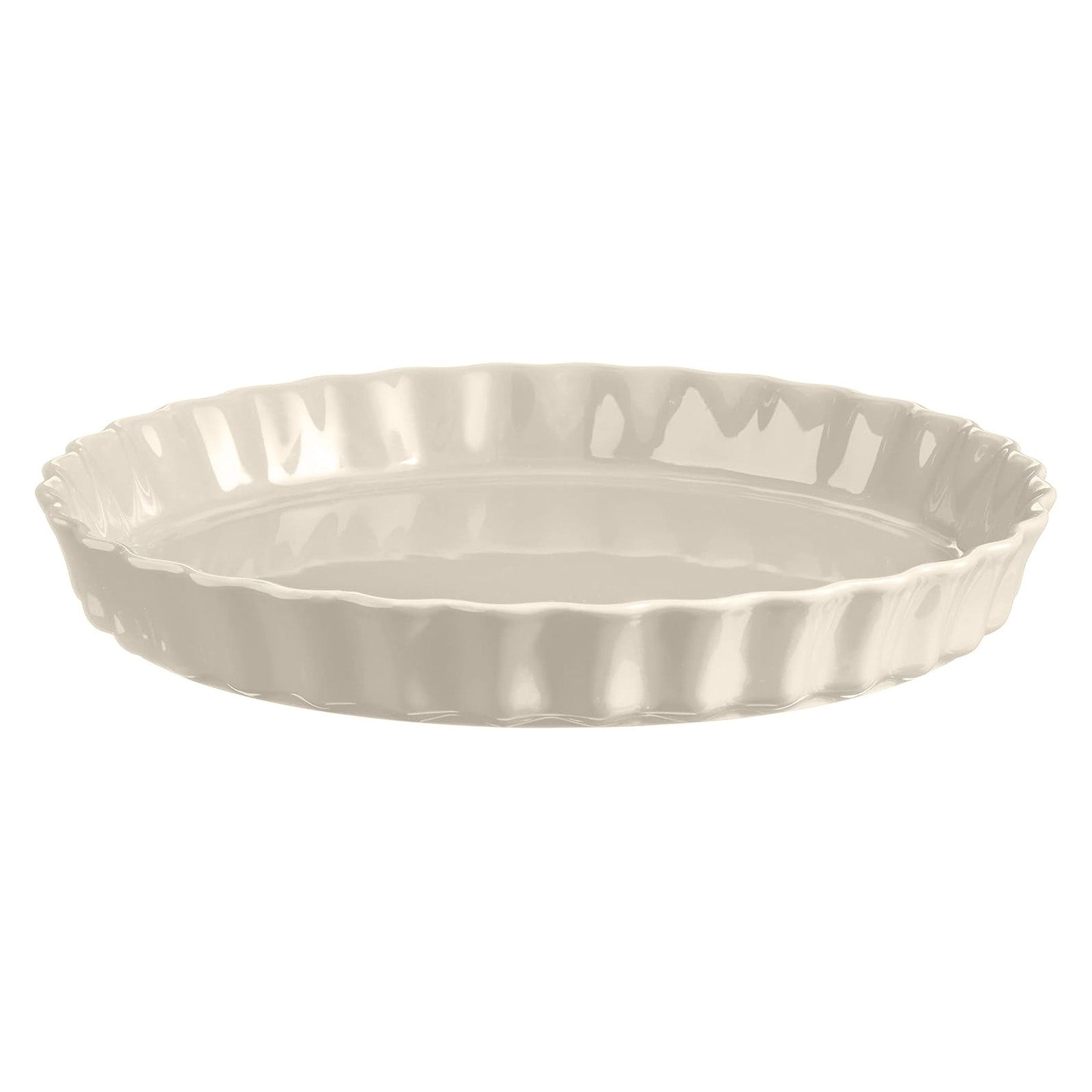 Emile Henry 11-Inch Deep Tart Dish, 2.1 Quart, Clay
