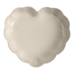 Emile Henry Madeleine Heart Shaped Cake Dish, Clay