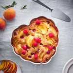 Emile Henry Madeleine Heart Shaped Cake Dish, Clay