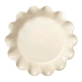 Emile Henry HR Ceramic 10-inch Ruffled Pie Dish, Clay