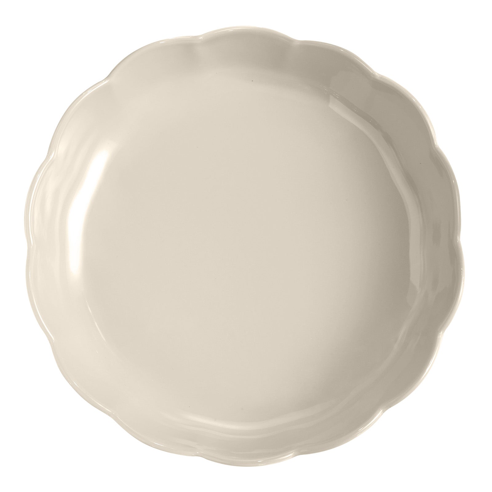 Emile Henry Madeleine Round Cake Dish, Clay