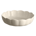 Emile Henry Madeleine Round Cake Dish, Clay