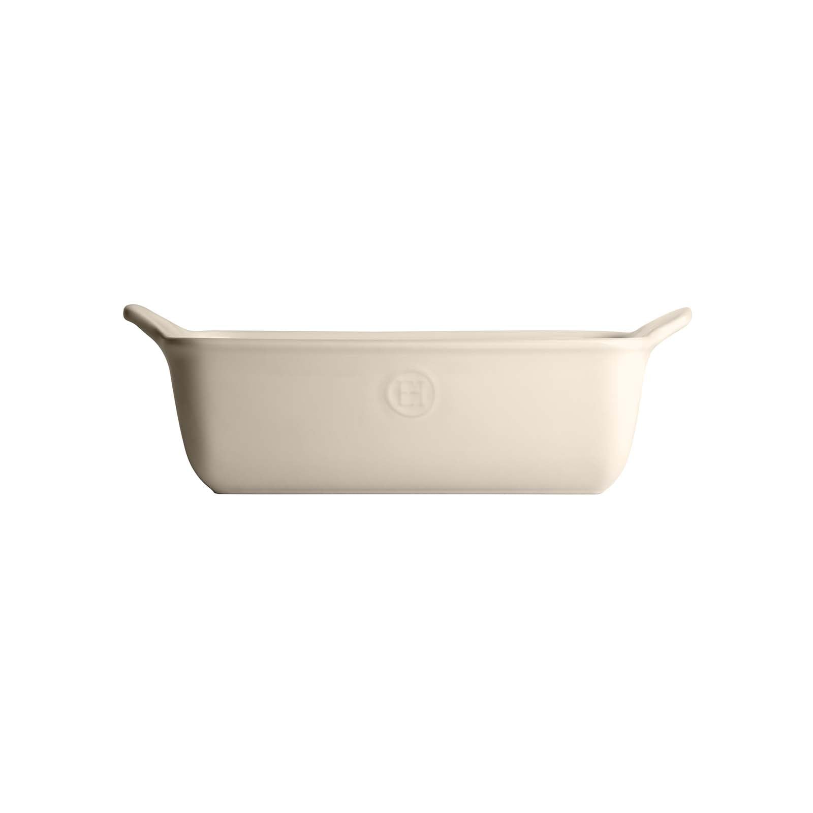 Emile Henry The Right Dish Loaf Pan, 11.8-Inch x 5.9-Inch, 1.8-quart, Clay