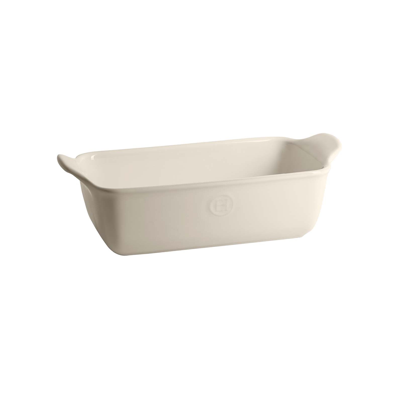 Emile Henry The Right Dish Loaf Pan, 11.8-Inch x 5.9-Inch, 1.8-quart, Clay