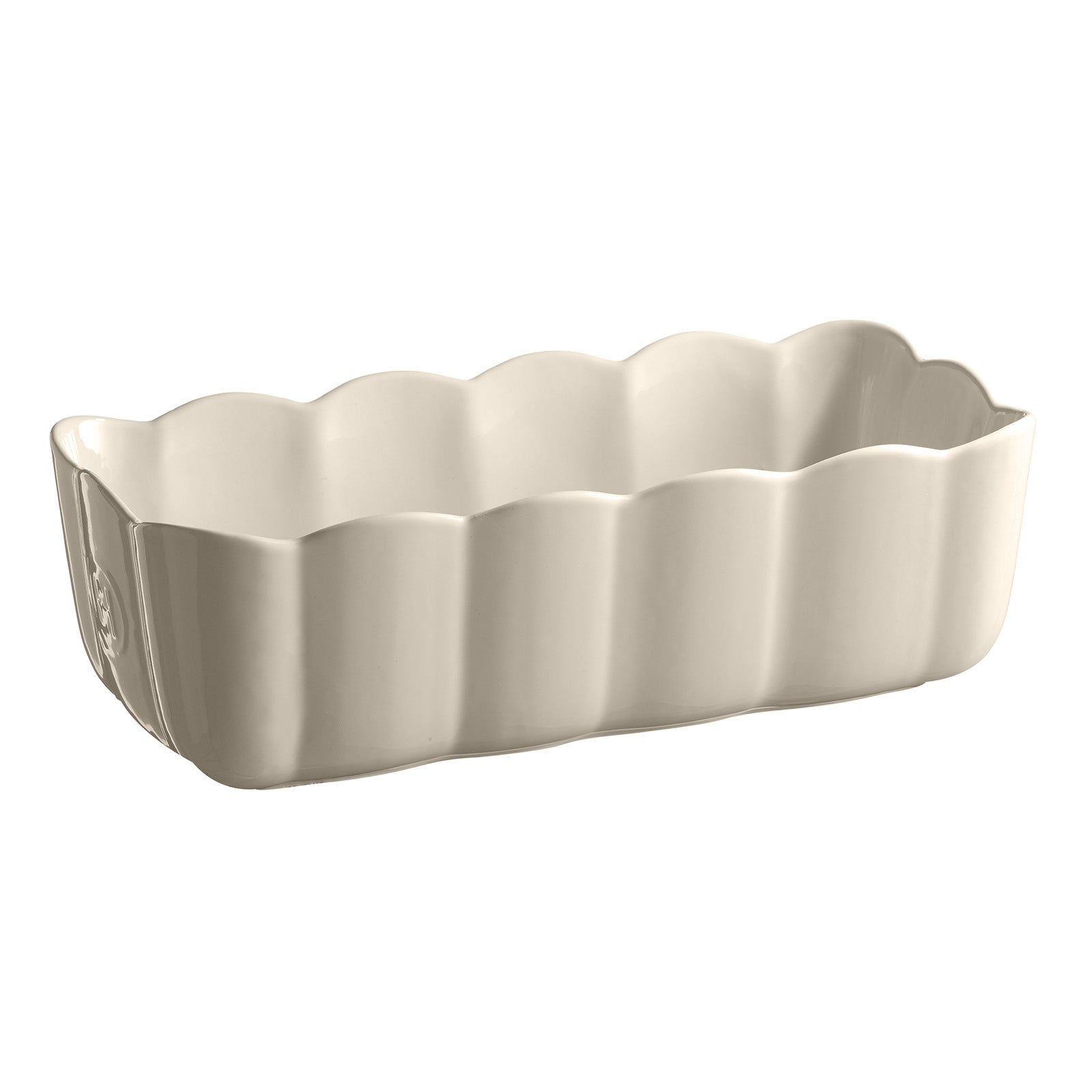 Emile Henry Madeleine Ceramic Loaf Pan, Clay