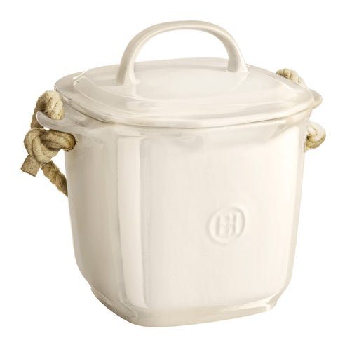 Emile Henry Compost Bin, Clay
