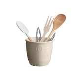Emile Henry Utensil Pot, 4.5-Inch Diameter x 13-Inch High, Clay
