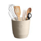 Emile Henry Large Utensil Pot, 6.3-Inch Diameter x 17-Inch High, Clay