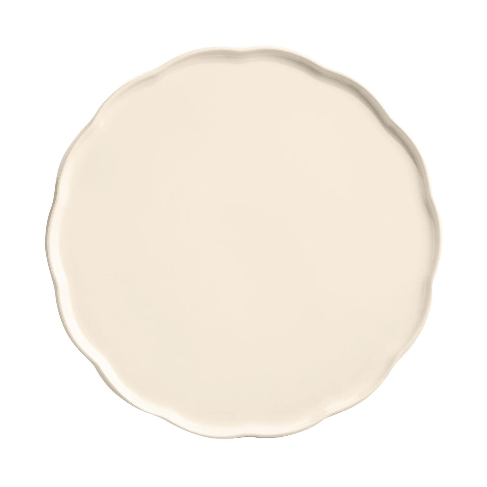 Emile Henry Madeleine Round Serving Plate, 12.2-Inch, Clay