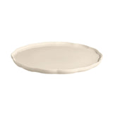 Emile Henry Madeleine Round Serving Plate, 12.2-Inch, Clay