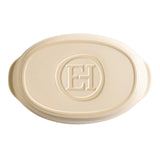 Emile Henry Ultime Small Oval Baking Dish, Clay