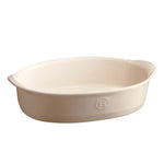 Emile Henry Ultime Small Oval Baking Dish, Clay