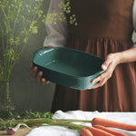 Emile Henry Rectangle Baking Dish Ultime, 14" X 9", Cedar