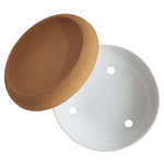 Emile Henry Large Food Storage Bowl, 14.1-Inch, Creme
