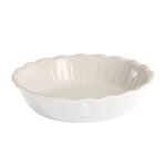 Emile Henry Modern Classics 9-Inch Ribbed Pie Dish, Sugar
