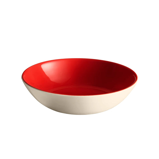 Emile Henry Everyday Dinnerware 8.75 Inch Pasta Bowl, 1 Qt, Rouge