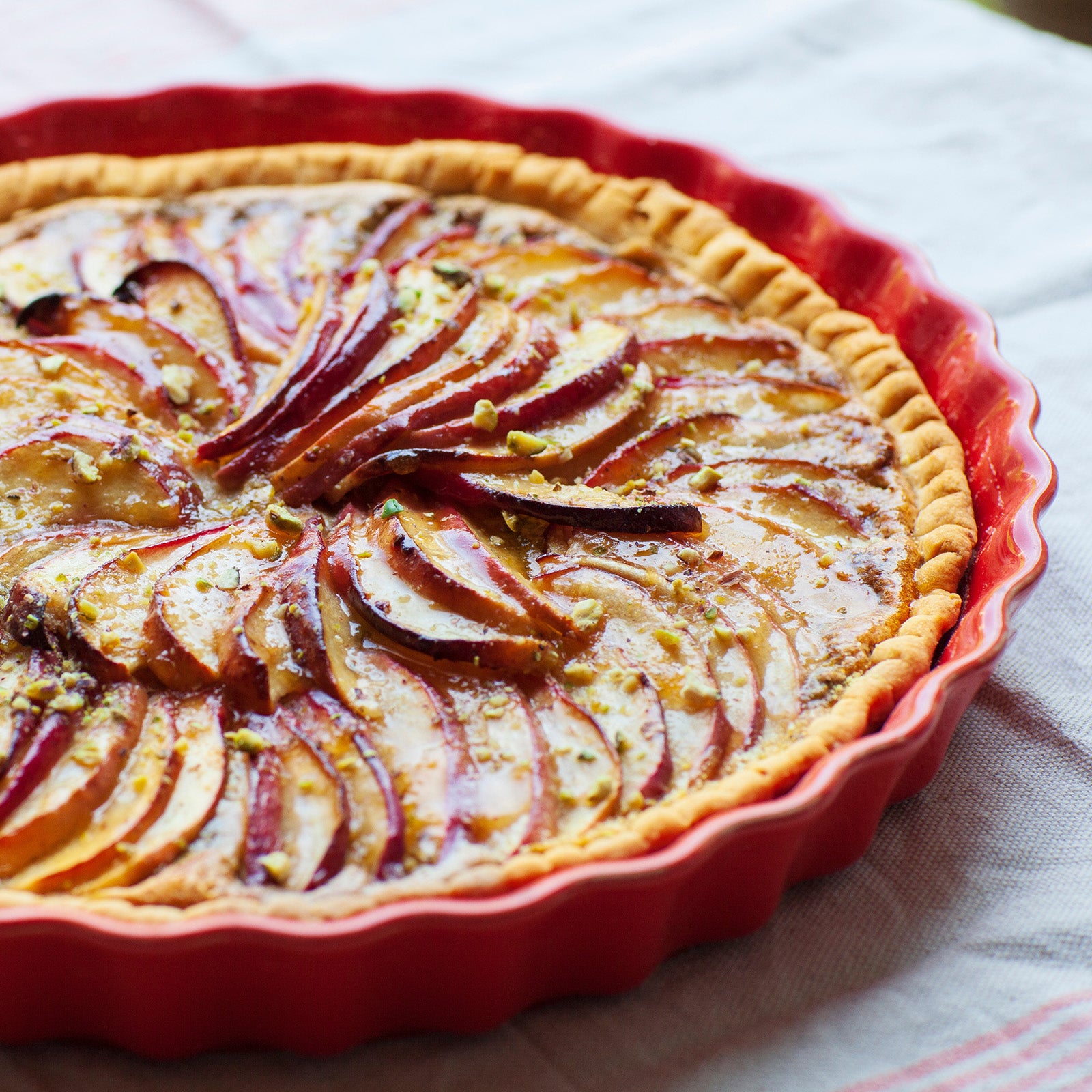 Emile Henry 11.6" x 1.6" Tart Dish, Clay